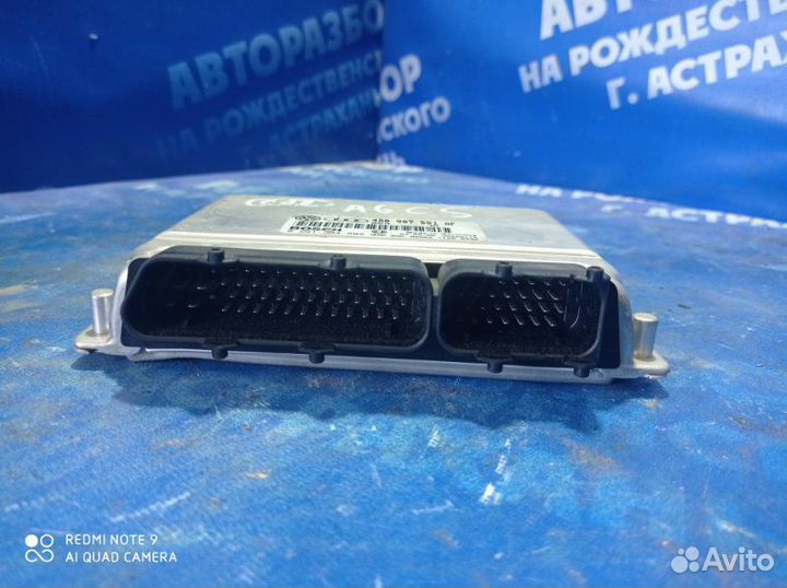 Блок управления двигателем Audi A6C5 седан ALG