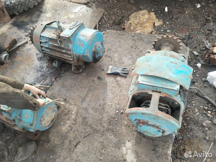 Электро двигатели бу с фазным ротором (крановые)