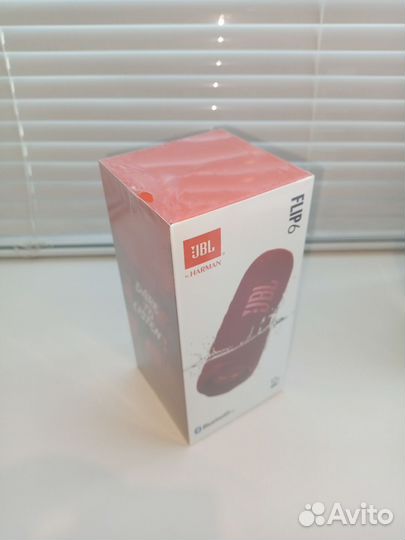 Портативная колонка jbl flip 6 красная