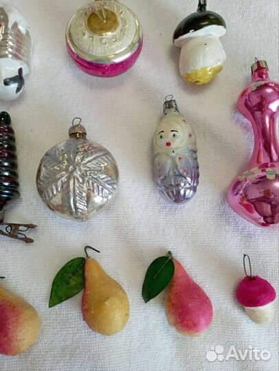 Елочные игрушки СССР