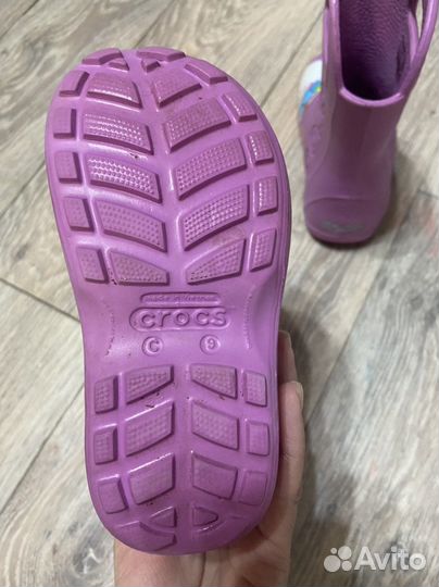 Сапоги резиновые crocs