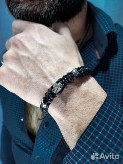 Православный мужской браслет Magic Node