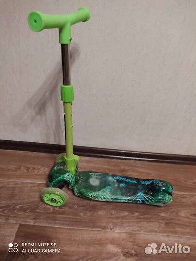 Самокат детский трехколесный