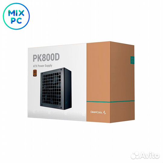 Блок питания 800W Deepcool PK800D 80+ Bronze