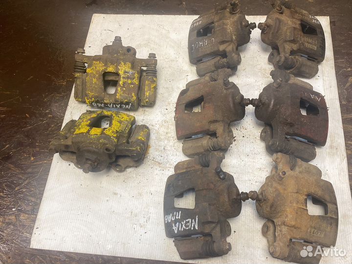 Суппорт передний Шевроле Ланос