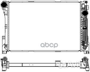 Радиатор MB W204/W212/C212 1.6-6.3/2.2D-3.5D 07