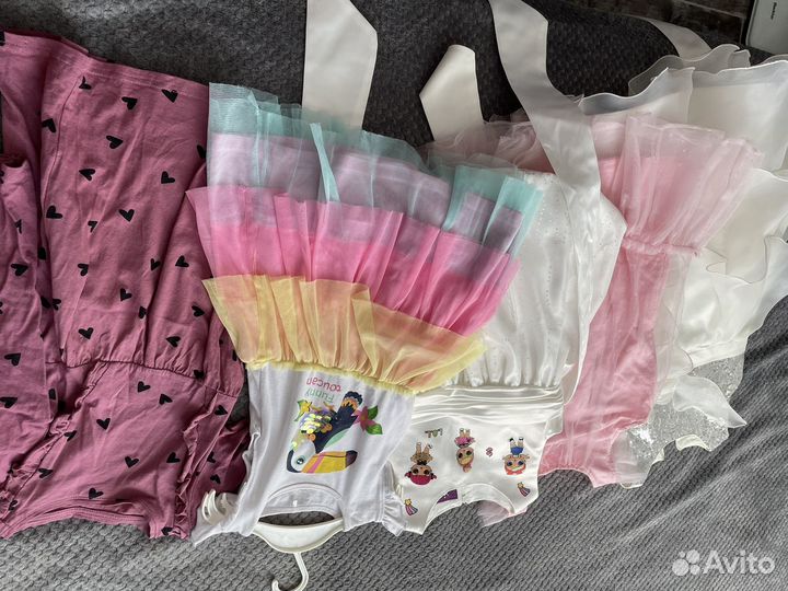 Детские вещи пакетом на девочку 104 110