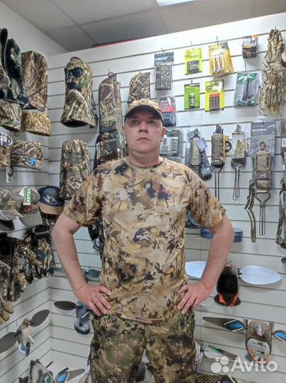 Футболка king hunter volution Camo Duck