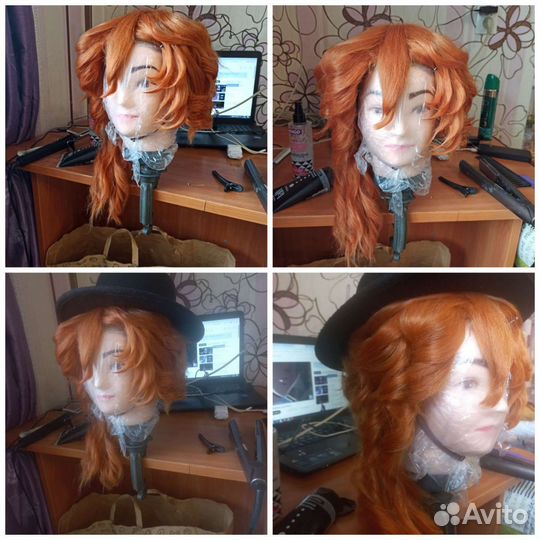 Работа с париками