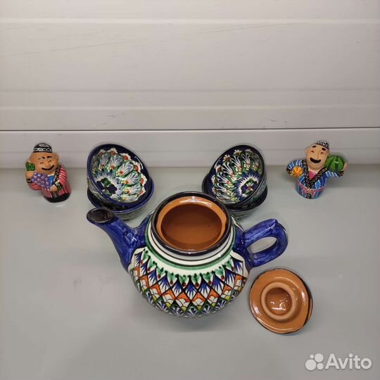 Чайник 1л и пиала 8см