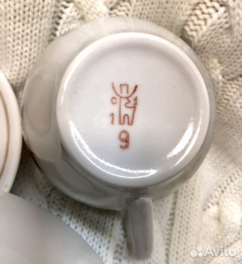 Раритет/чайные пары/блюдца/Кувшин глиняный