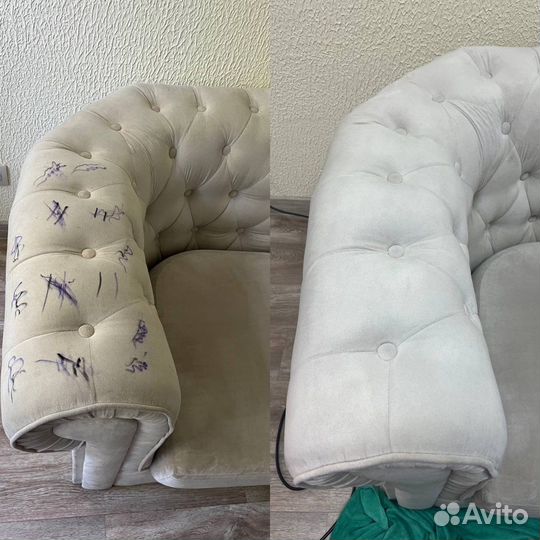 Химчистка мебели диванов матрасов на дому
