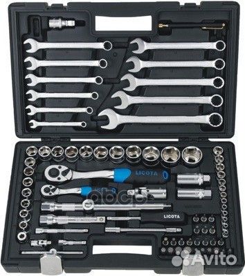 Licota - Набор инструмента 1/4 и 1/2 6 гр. 83 п