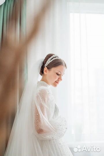 Украшение на голову свадебное