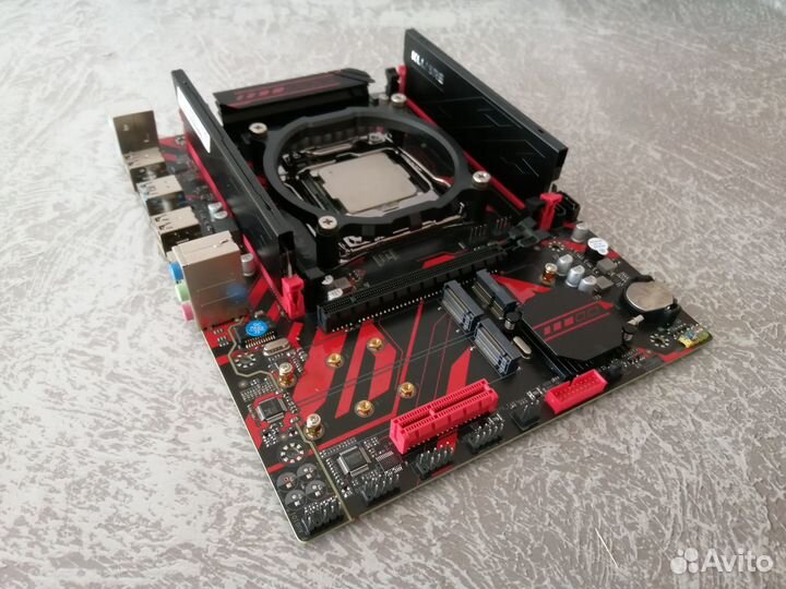 Комплект xeon E5-2640v3 + X99 + 32gb 3200Mhz