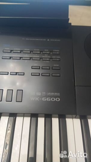Синтезатор casio wk6600