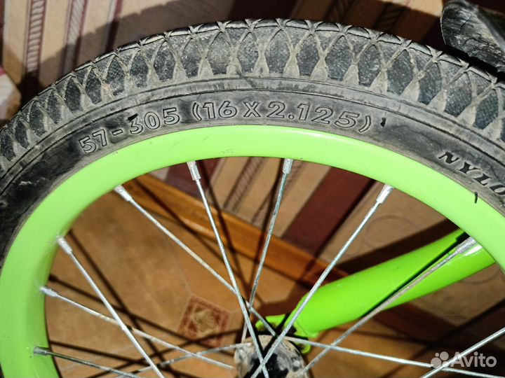 Велосипед детский 16 дюймов б/у