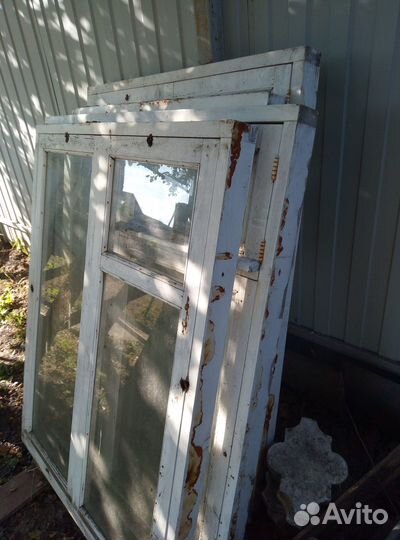 Деревянные оконные рамы бу