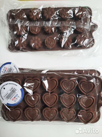 Силиконовая форма для шоколада и конфет