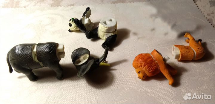 Фигурки животных - конструктор 3D (пакетом)