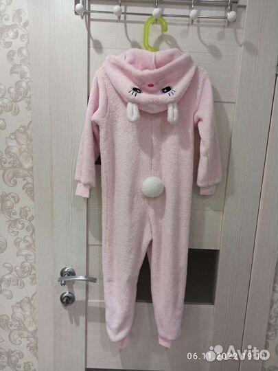 Костюм кролика, h&m, 5-6 лет, 110-116