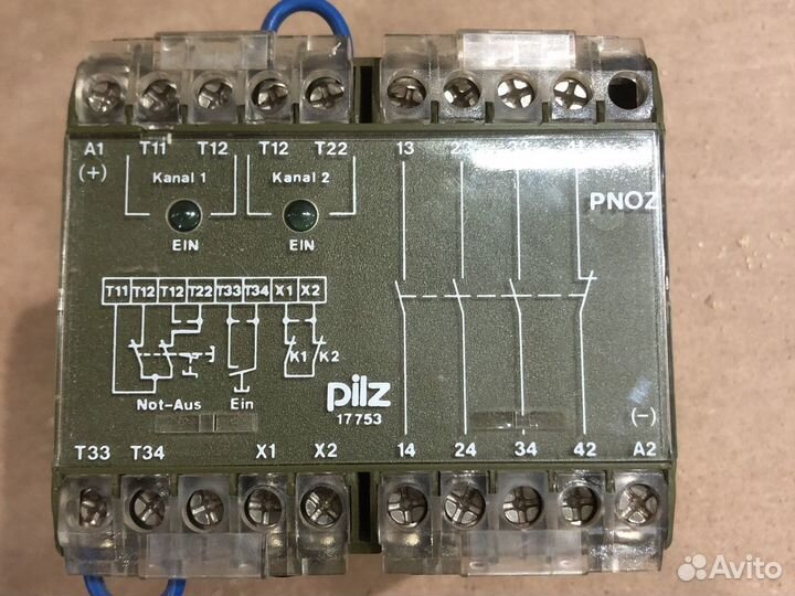 Pilz pnoz 24VDC 3S 1o