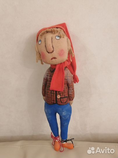 Креативная текстильная кукла