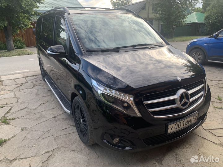 Трансфер, заказ минивэна, мерседес V класс, аренда