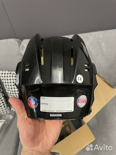 Шлем хоккейный bauer 4500 blk l
