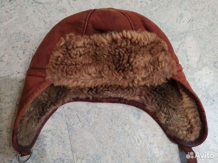 Шапка зимняя меховая для мальчика