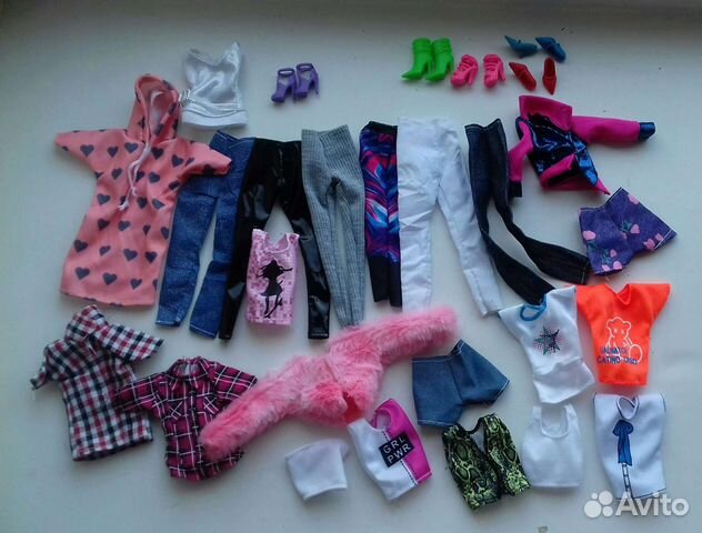 Одежда и обувь для кукол Барби и им подобным