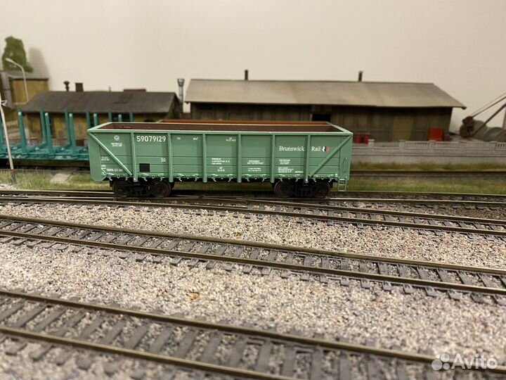 1:87 Модель железной дороги вагон 12-9046