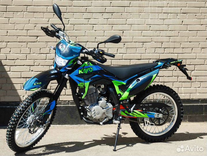 Мотоцикл кроссовый kayo T2 250 enduro PR 21/18