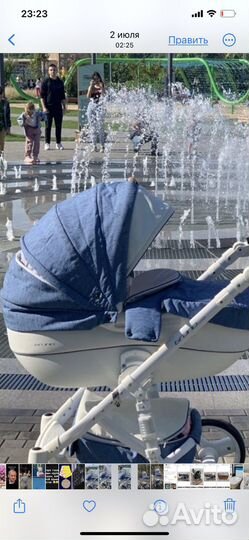 Коляска Рико Брано Люкс 3в1