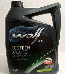 Масло Wolf 0W30 Eco Tech 5л. Бельгия