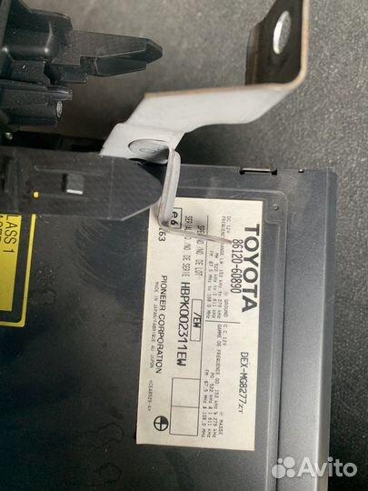 Магнитола land cruiser 200 toyota