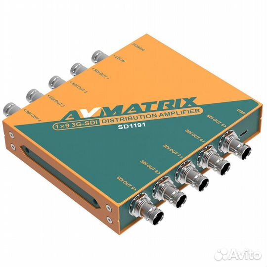 Усилитель-распределитель AVMatrix SD1191 1x9 3G