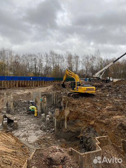 Аренда гусеничного экскаватора