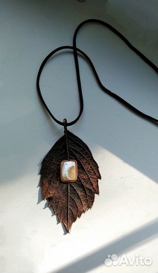 Серьги бохо гальваника