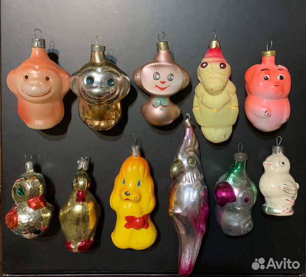 Елочная игрушка СССР Большой выбор