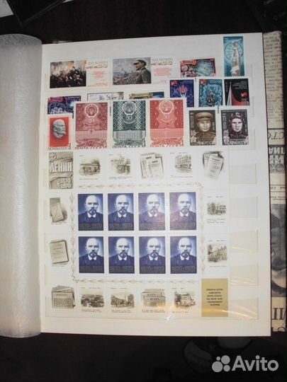 Марки СССР чистые. Полный годовой набор