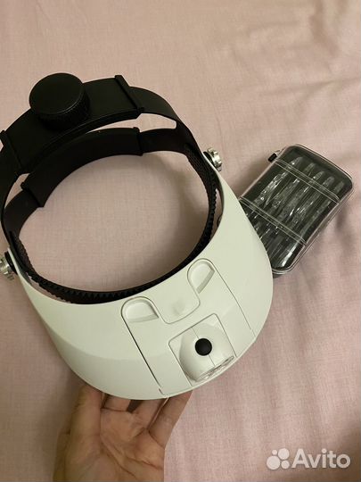 Очки лупа с подсветкой