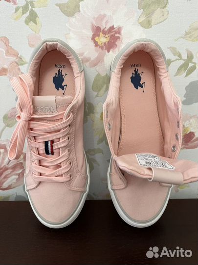 Кеды u.s polo assn. женские