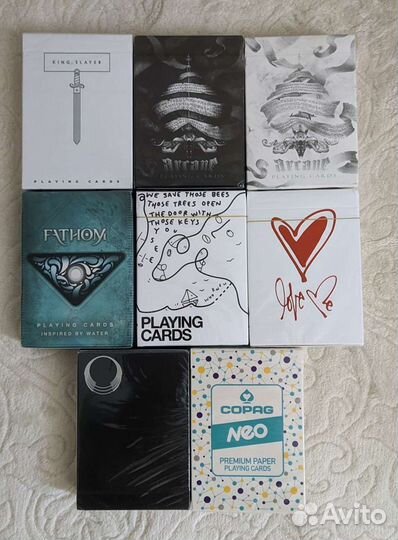 Дизайнерские колоды игральных карт