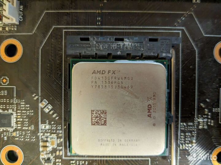 Материнская плата am3+ с процессором FX4130
