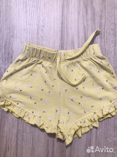 Летние вещи на девочку 68-74 размер пакетом