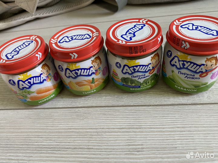 Детское пюре Агуша
