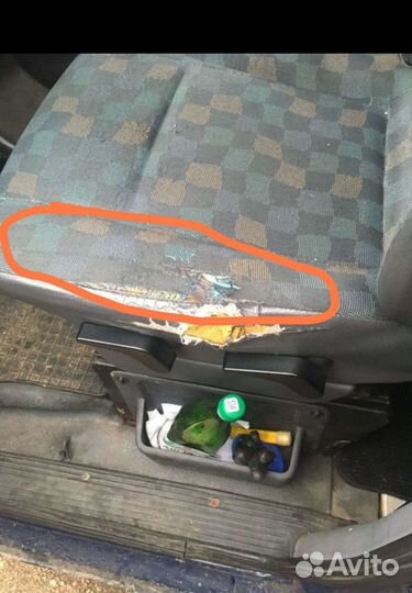 Ткань обшивки сидения Vito 638