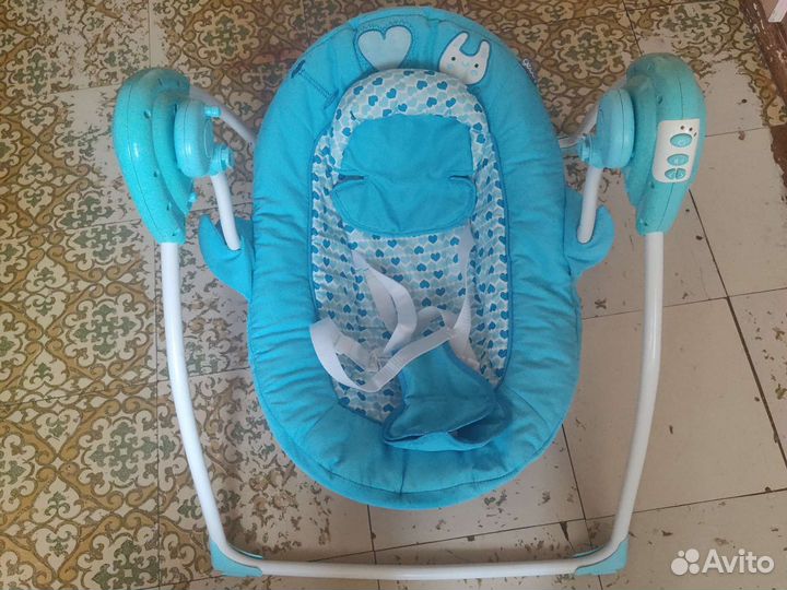 Детская электронная качелька