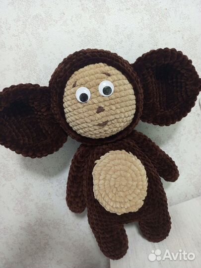 Вязаная Игрушка Чебурашка